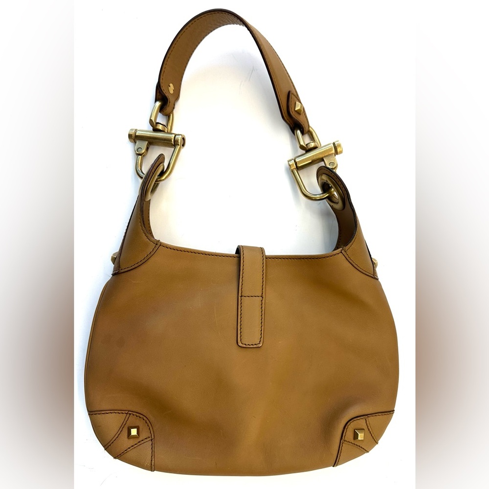 Gucci Jackie o’Hobo Neutral Leather Piston Lock Rose Gold Hardware Small Size - Picture 2 of 7